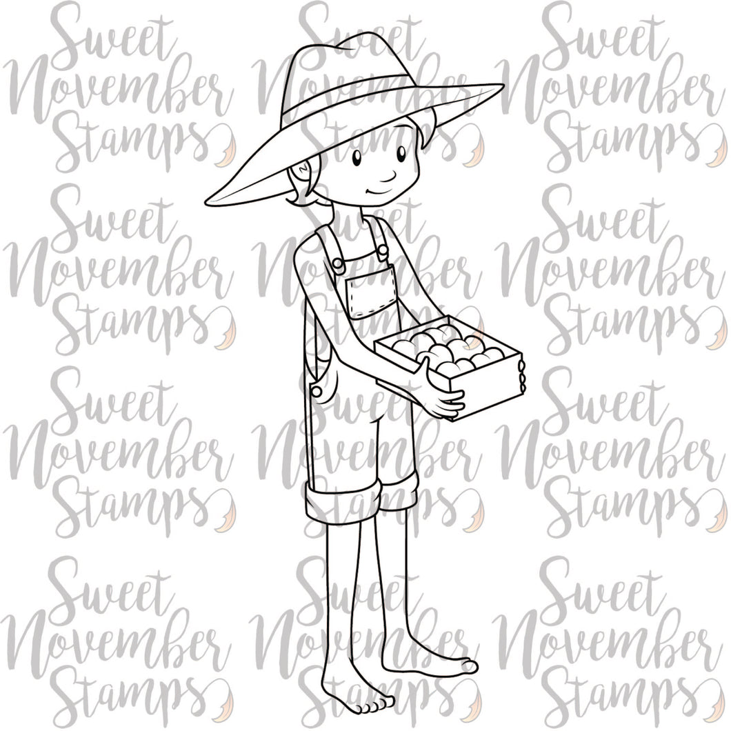 Digital Stamp - The Brownies Farmers Market: Hickory