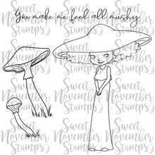 Load image into Gallery viewer, Digital Stamp - Midsummer Mushroom Collection: Honeycup
