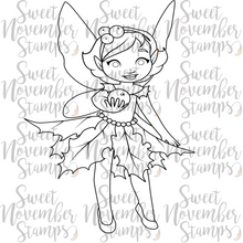 Load image into Gallery viewer, Digital Stamp - Holly Fairy
