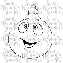 Load image into Gallery viewer, Digital Stamp - Happy Tree Ornament: Round
