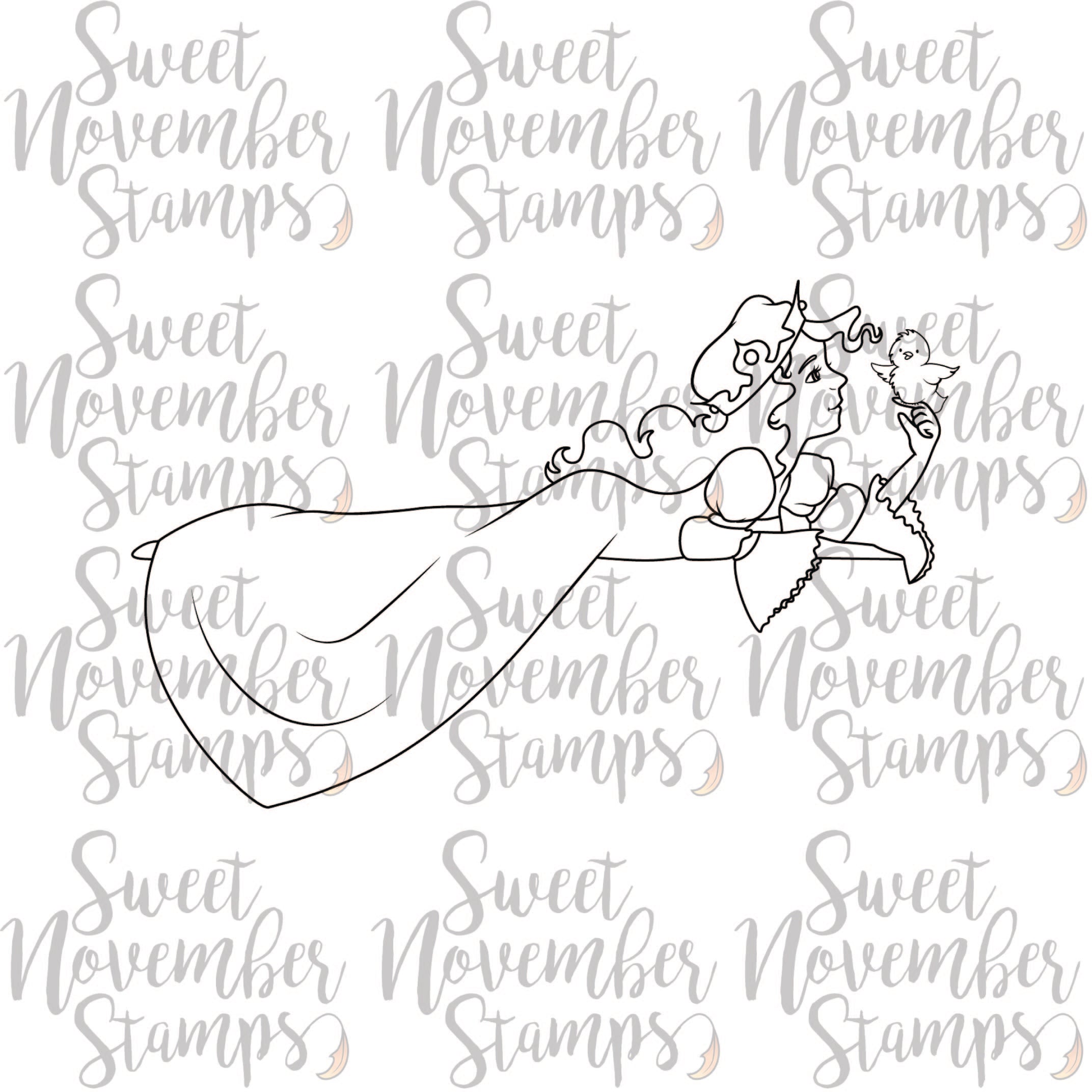 Digital Stamp - Sweet November Vault: Isadora