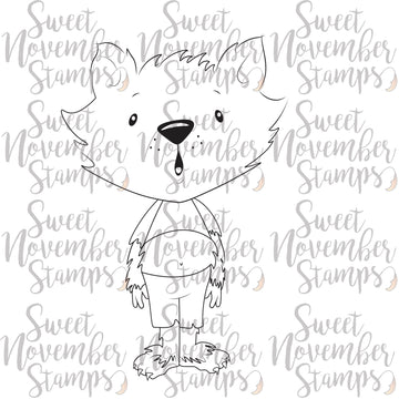 Digital Stamp - Sweet November Vault: Joe Joe, the werewolf
