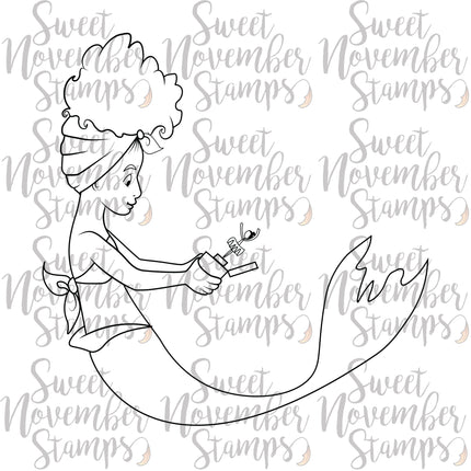 Digital Stamp - July Mertot