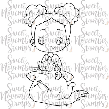 Digital Stamp - Cats Rule: Keisha and Theo