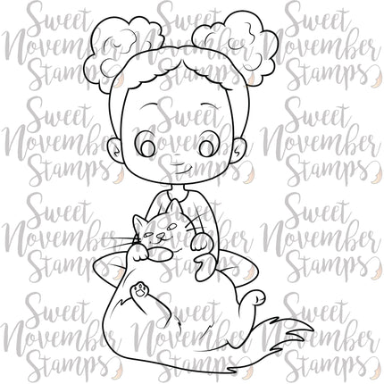 Digital Stamp - Cats Rule: Keisha and Theo