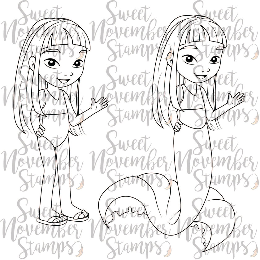 Digital Stamp - Teen Self Esteem: Kumi