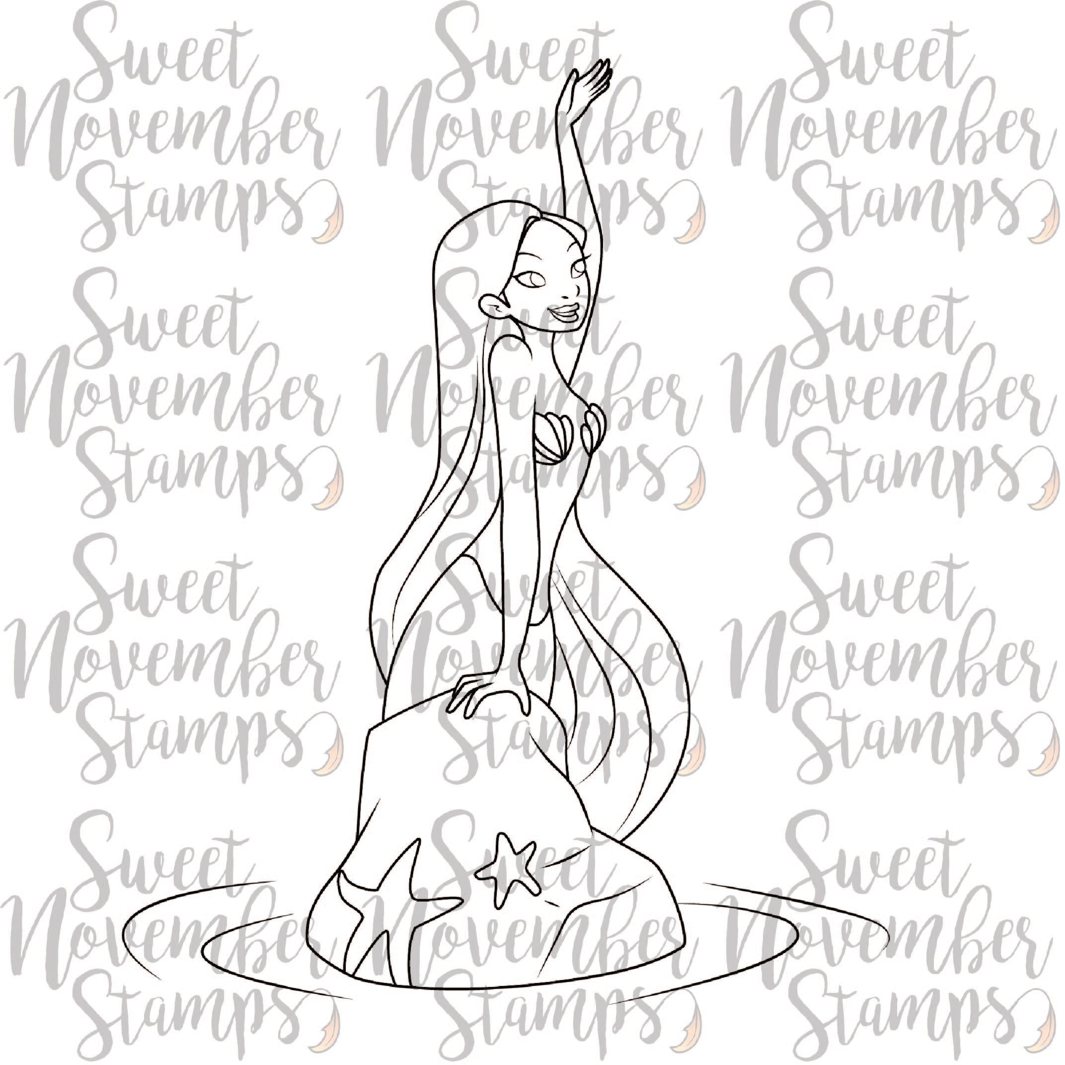 Digital Stamp - Mermaid Lagoon: Laguna