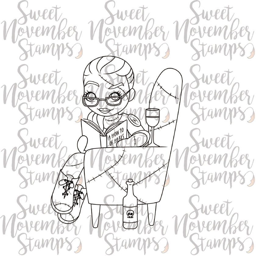 Digital Stamp - Goth Dolls: Lethal Lisa