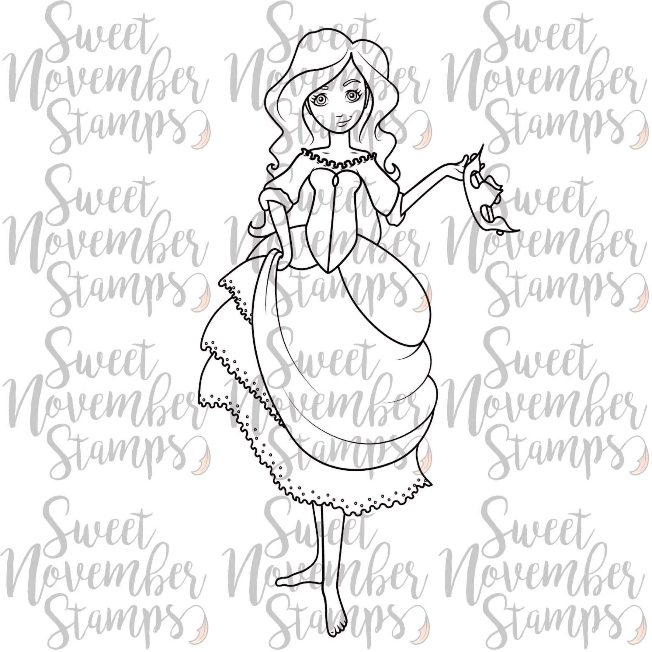 Digital Stamp - Sweet November Vault: Lillianne