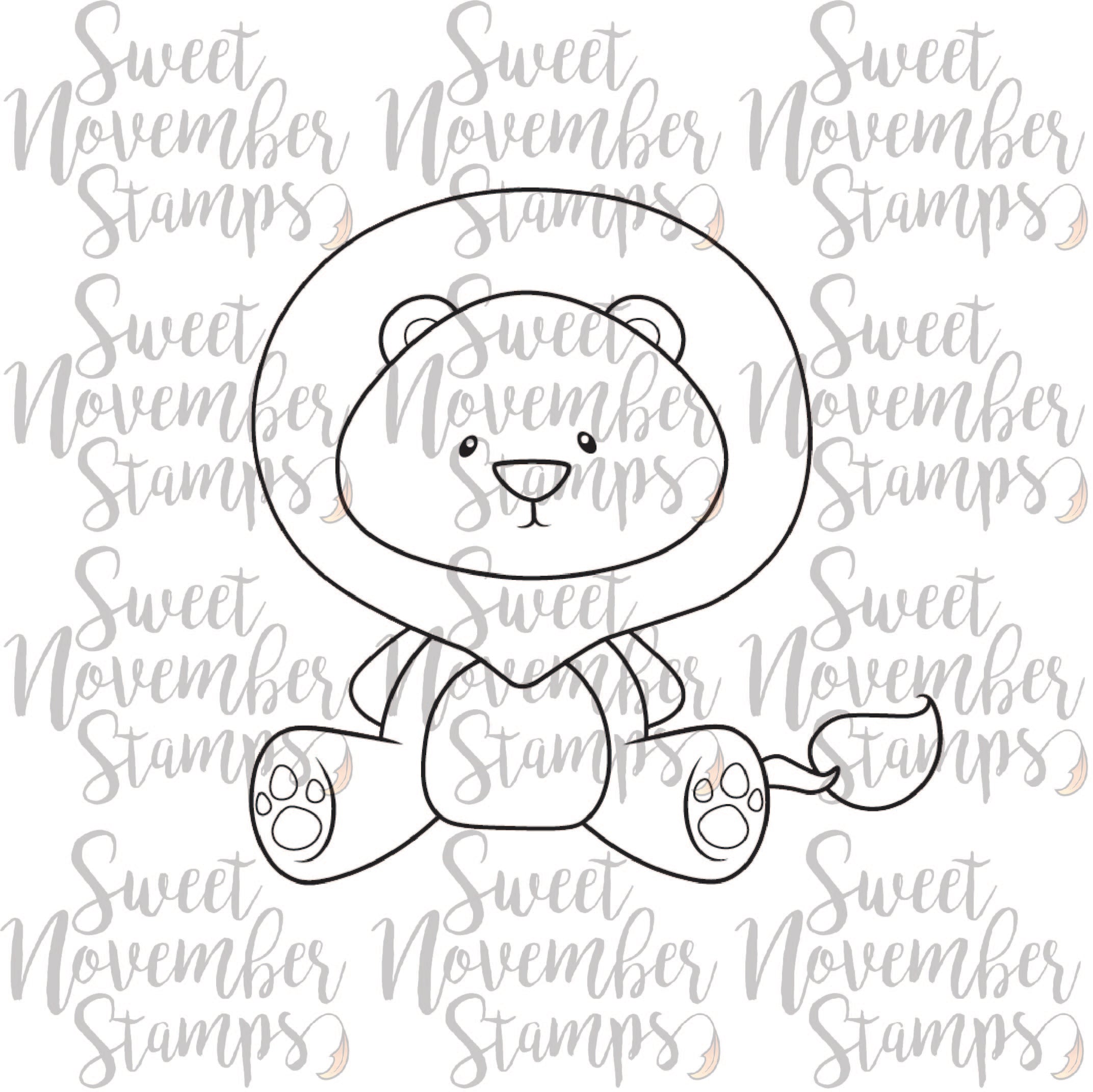 Digital Stamp - Sweet November Vault: Safari Pal Lion