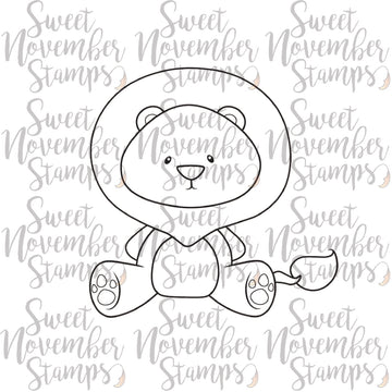 Digital Stamp - Sweet November Vault: Safari Pal Lion
