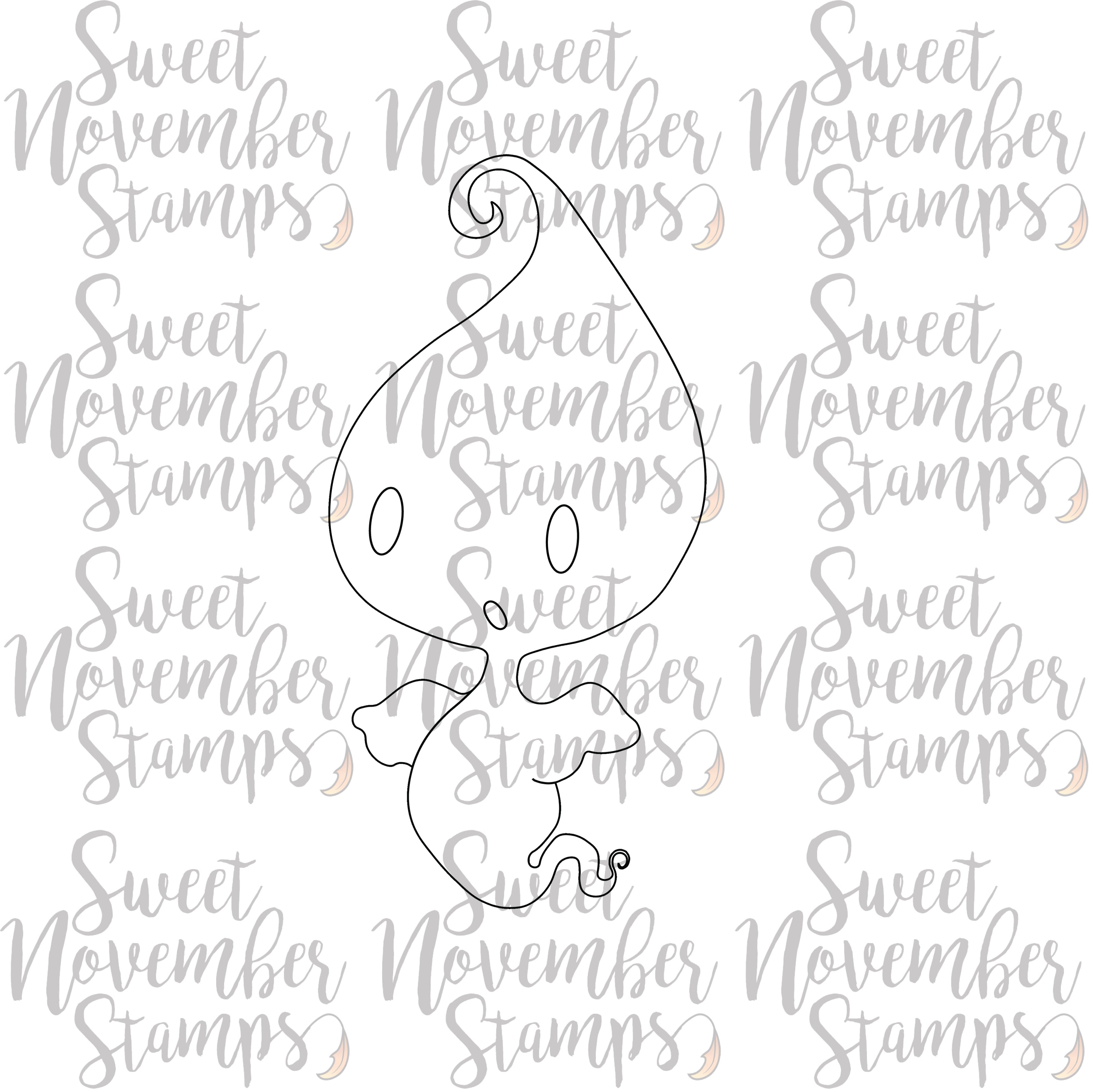 Digital Stamp - Lil Boo