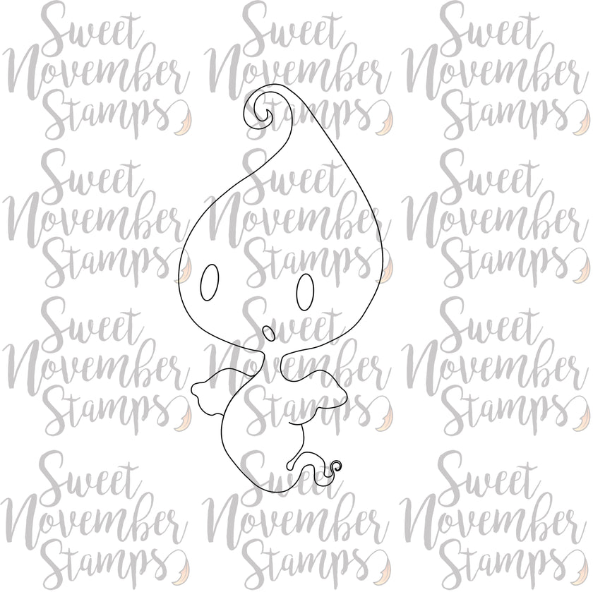 Digital Stamp - Lil Boo