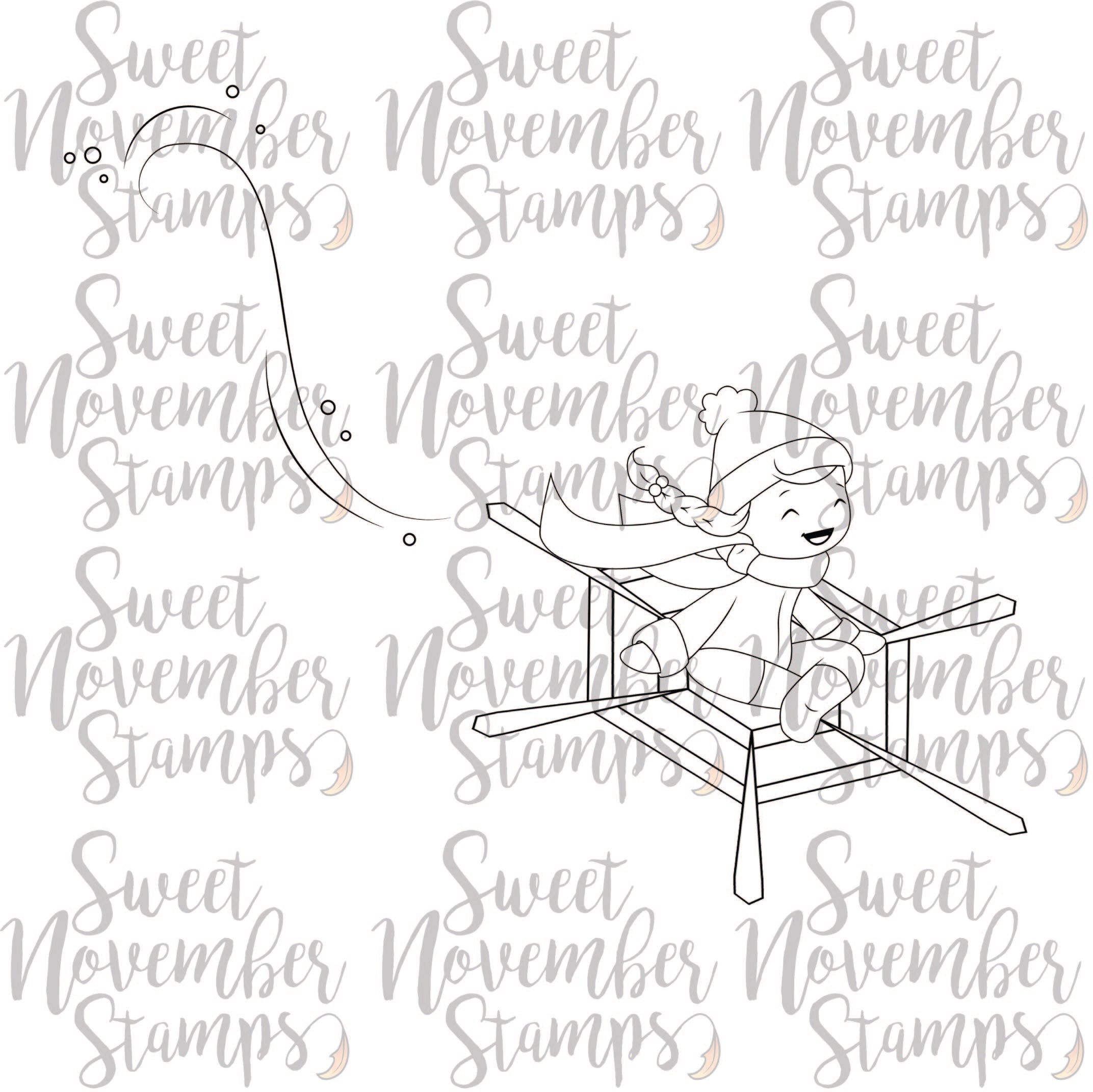 Digital Stamp: Fairwee Flurries - Lumi