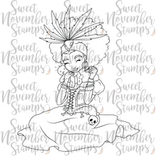 Load image into Gallery viewer, Digital Stamp - Ladies of All Hallow&#39;s Eve: Madame Mirlande
