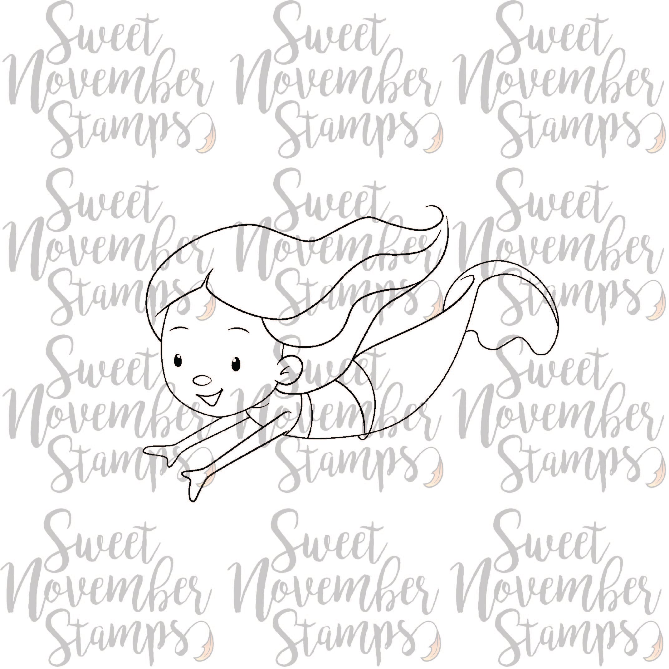 Digital Stamp - The Guppies: Marina