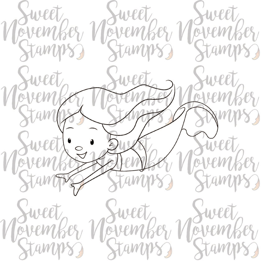 Digital Stamp - The Guppies: Marina