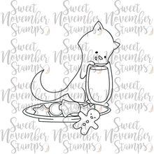 Load image into Gallery viewer, Digital Stamp - Sweet November Vault: Midnight&#39;s milk and cookies
