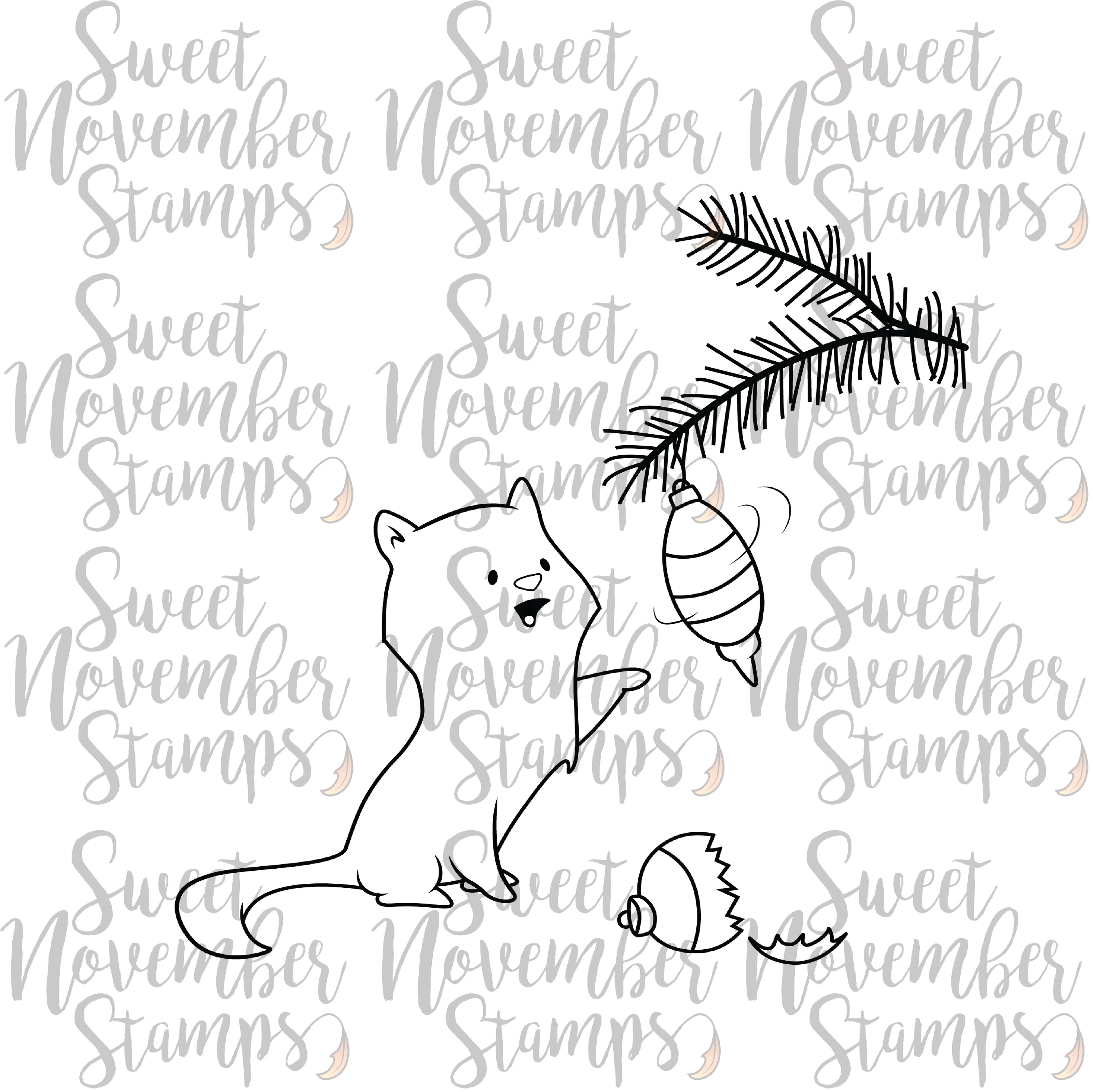 Digital Stamp - Sweet November Vault: Midnight's Ornament