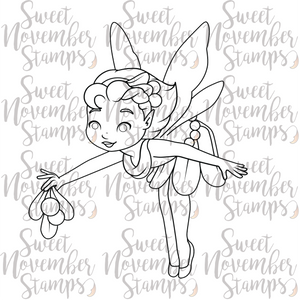 Digital Stamp - Mistletoe Fairy