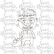Digital Stamp - Halloween Masquerade: Monster Matthew