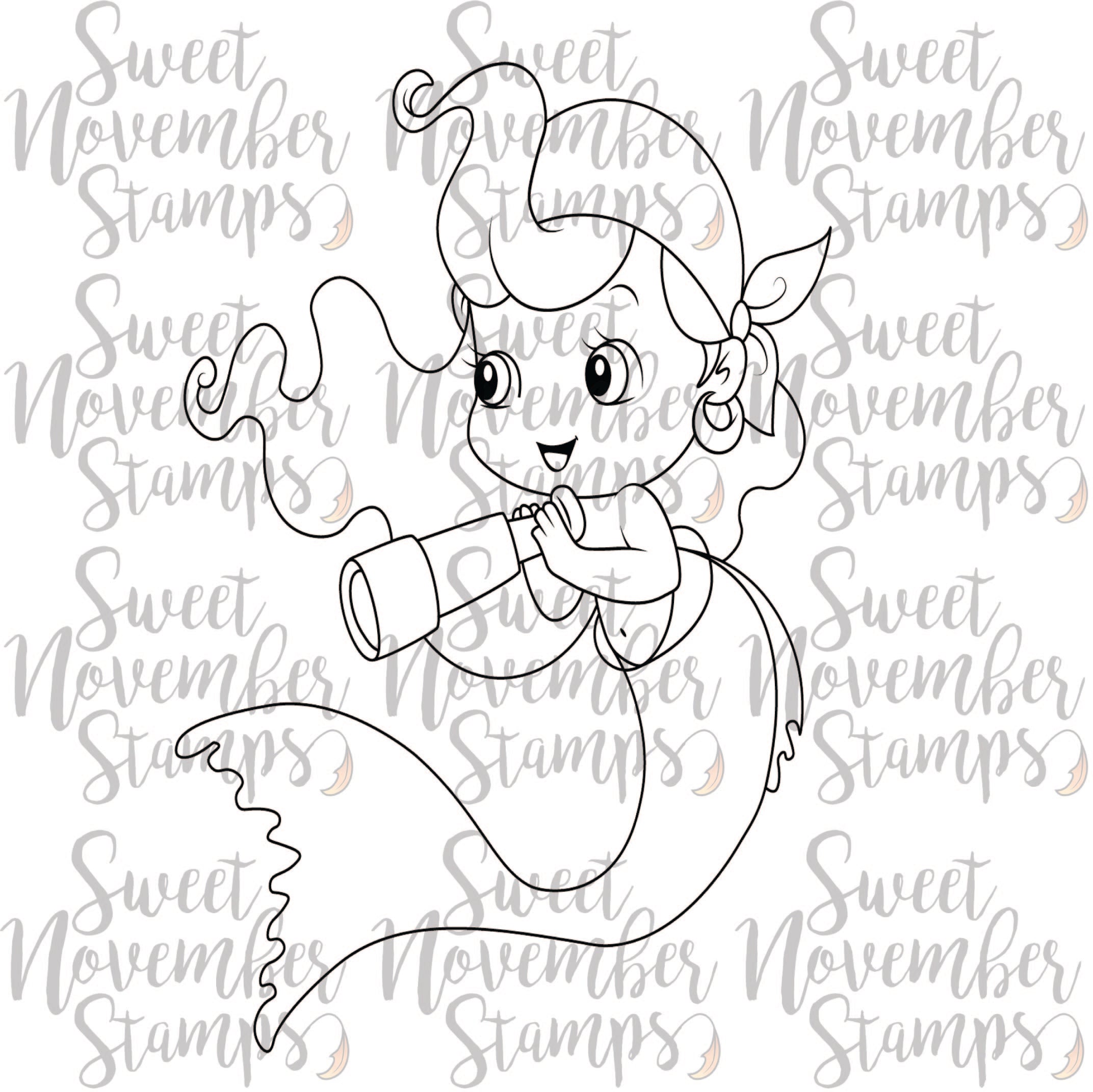 Digital Stamp - Pirate Treasures: Morgan