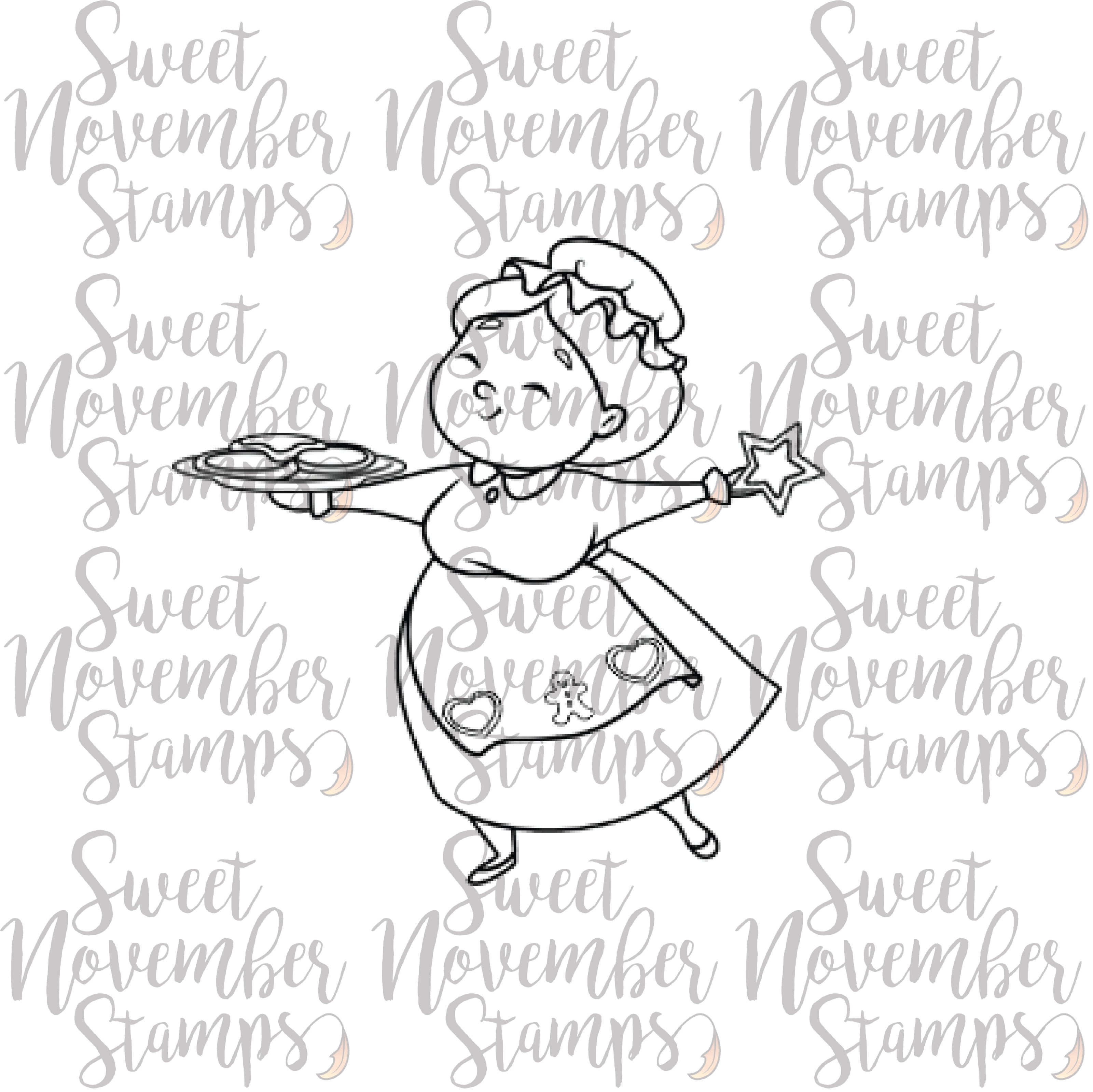 Digital Stamp - A Very Merrwee Christmas: Mrs. Claus Bundle
