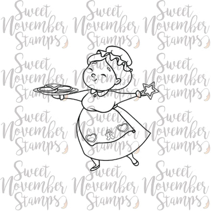 Digital Stamp - A Very Merrwee Christmas: Mrs. Claus Bundle