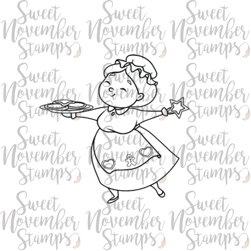 Digital Stamp - A Very Merrwee Christmas: Mrs. Claus Bundle