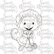 Digital Stamp - Merry Chrismouse: Mrs. Claus Mouse