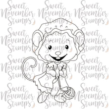 Load image into Gallery viewer, Digital Stamp - Merry Chrismouse: Mrs. Claus Mouse
