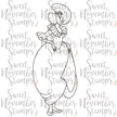 Digital Stamp - Vintage Spring Ladies: Myrtle