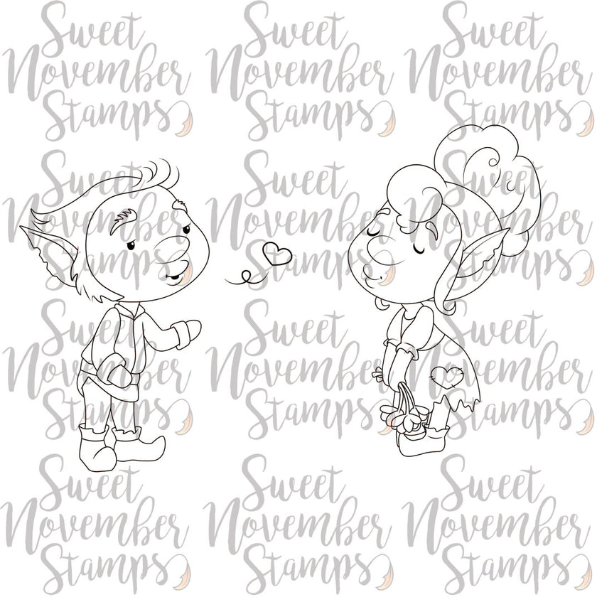 Digital Stamp - Love Experts: Neddyboo and Lalaloo