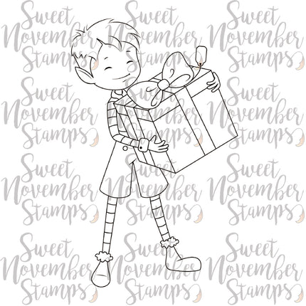 Digital Stamp - Sweet November Vault: Christmas Pixie Nicholas