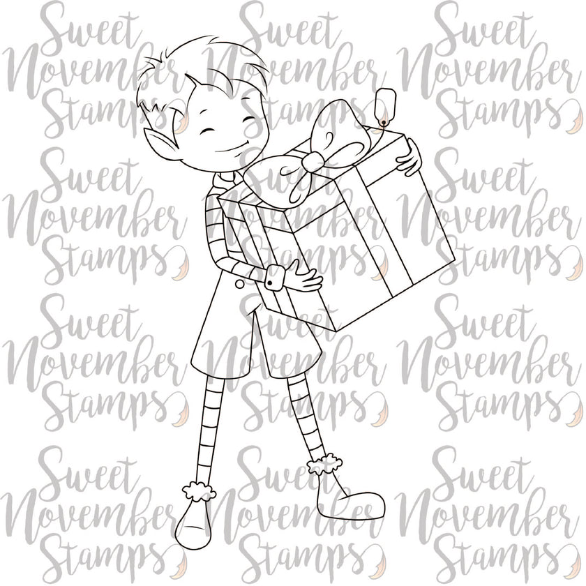 Digital Stamp - Sweet November Vault: Christmas Pixie Nicholas