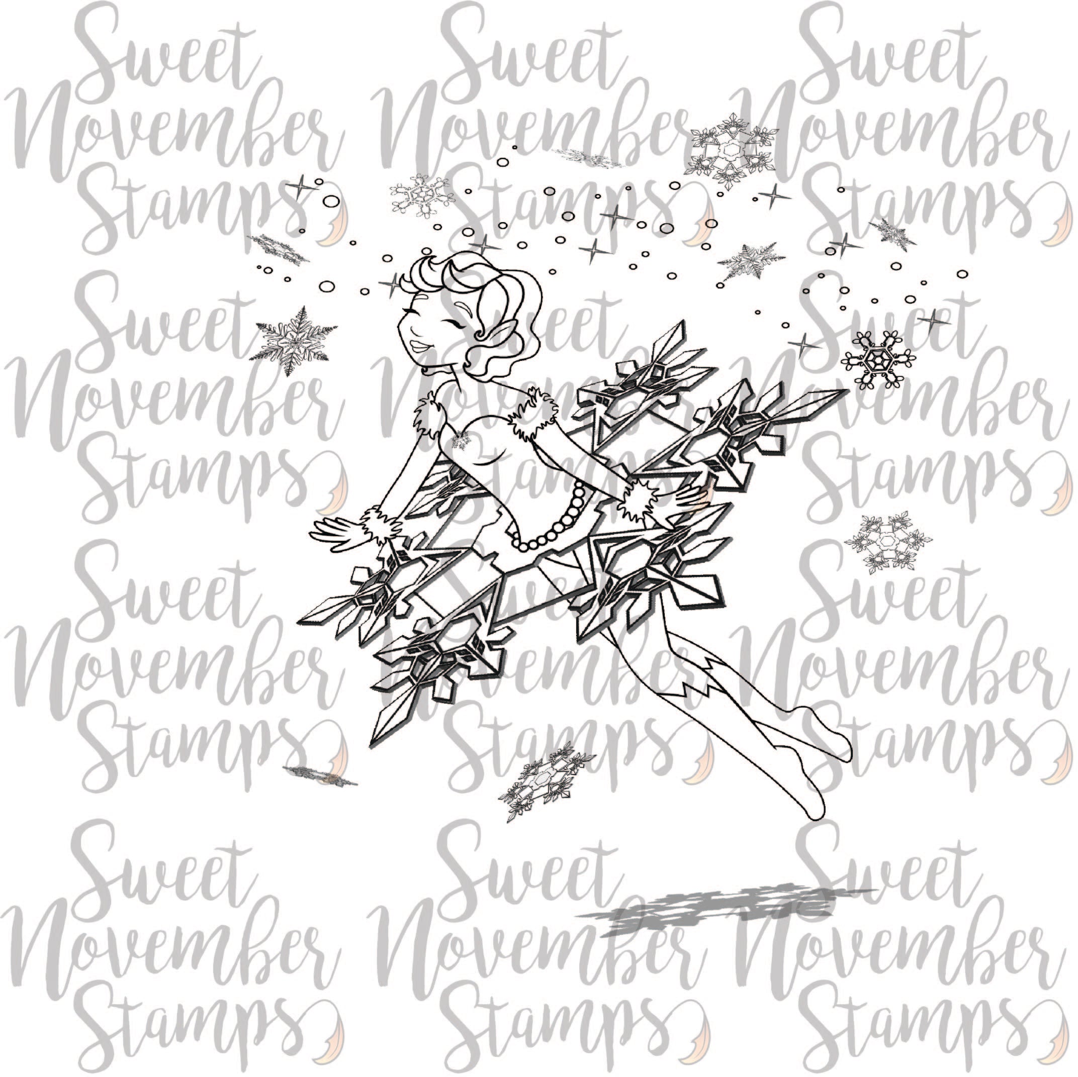 Digital Stamp - Sweet November Vault: Nixie Bundle