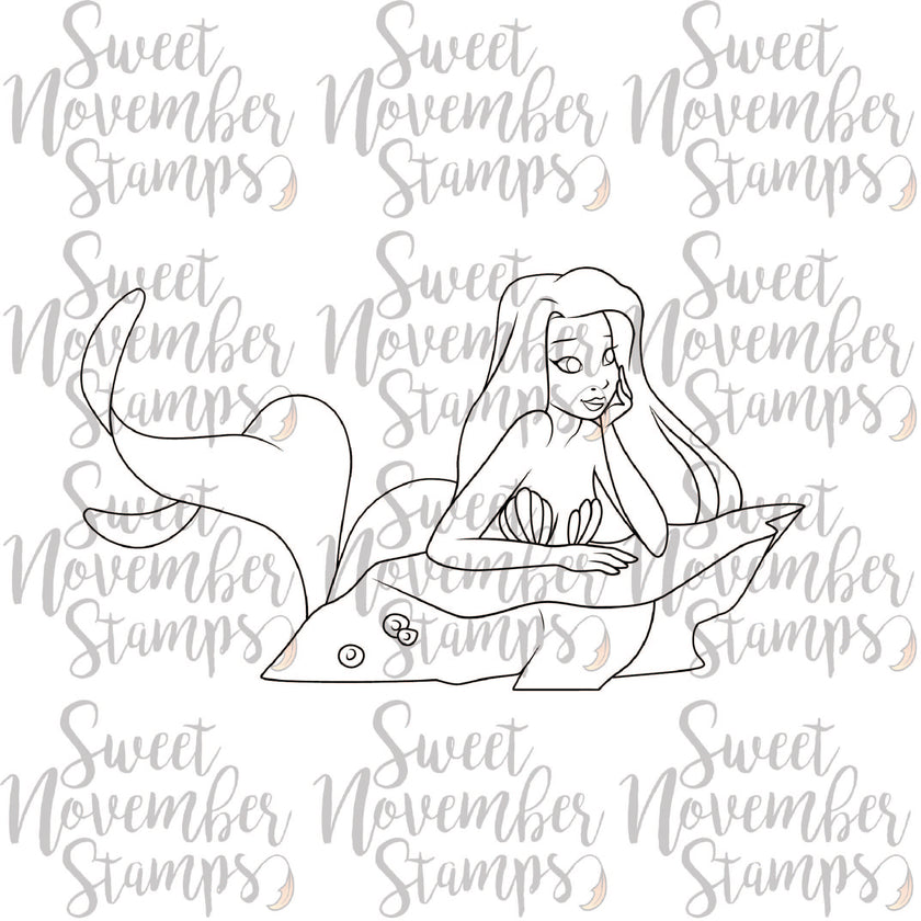 Digital Stamp - Mermaid Lagoon: Oceana