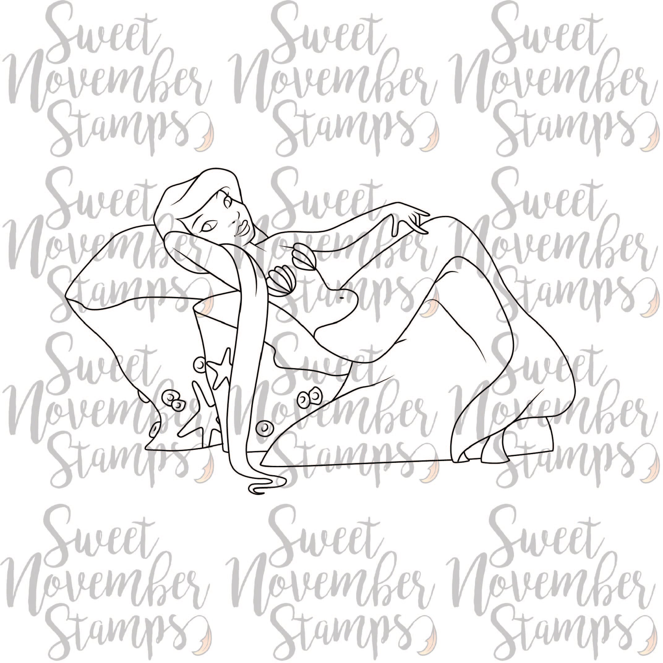 Digital Stamp - Mermaid Lagoon: Ondine