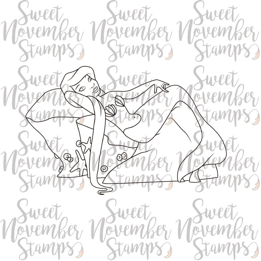 Digital Stamp - Mermaid Lagoon: Ondine