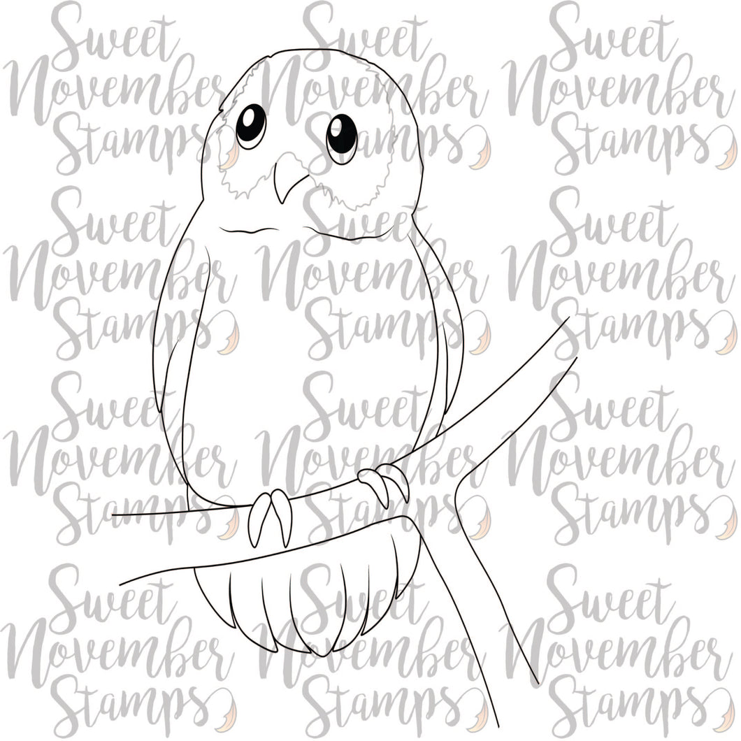 Digital Stamp - Oona the Owl