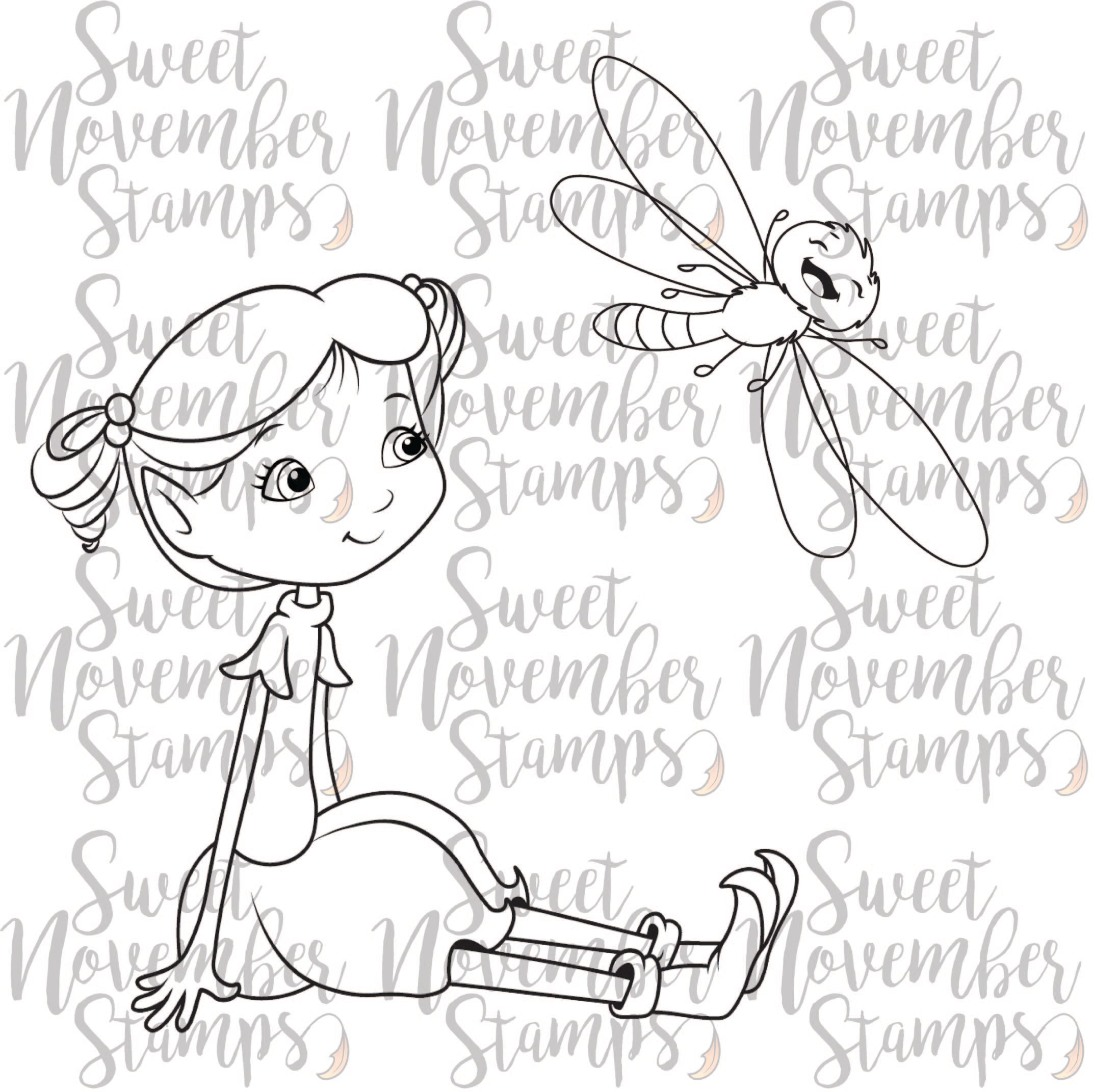 Digital Stamp - Sweet November Vault: Penelope and Zip