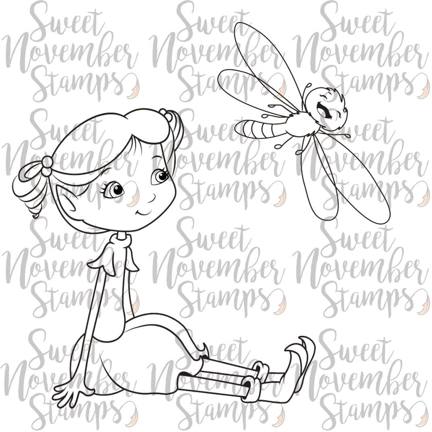 Digital Stamp - Sweet November Vault: Penelope and Zip