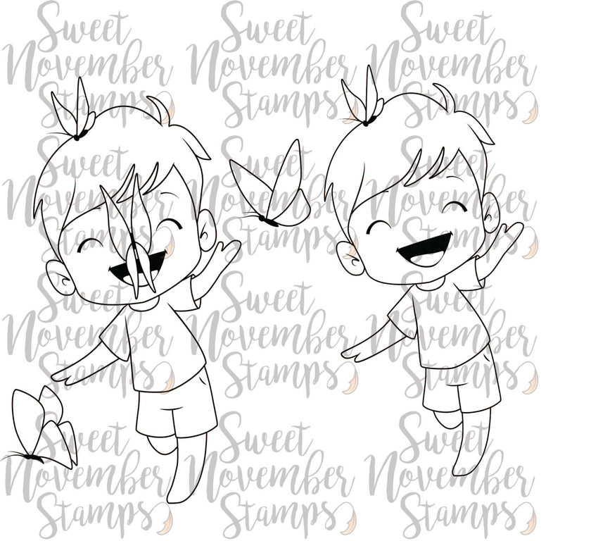 Digital Stamp - Flutterbee: Pepe