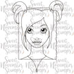 Digital Stamp - Zodiac Girl: Pisces