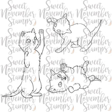 Load image into Gallery viewer, Digital Stamp - Playful Kittens
