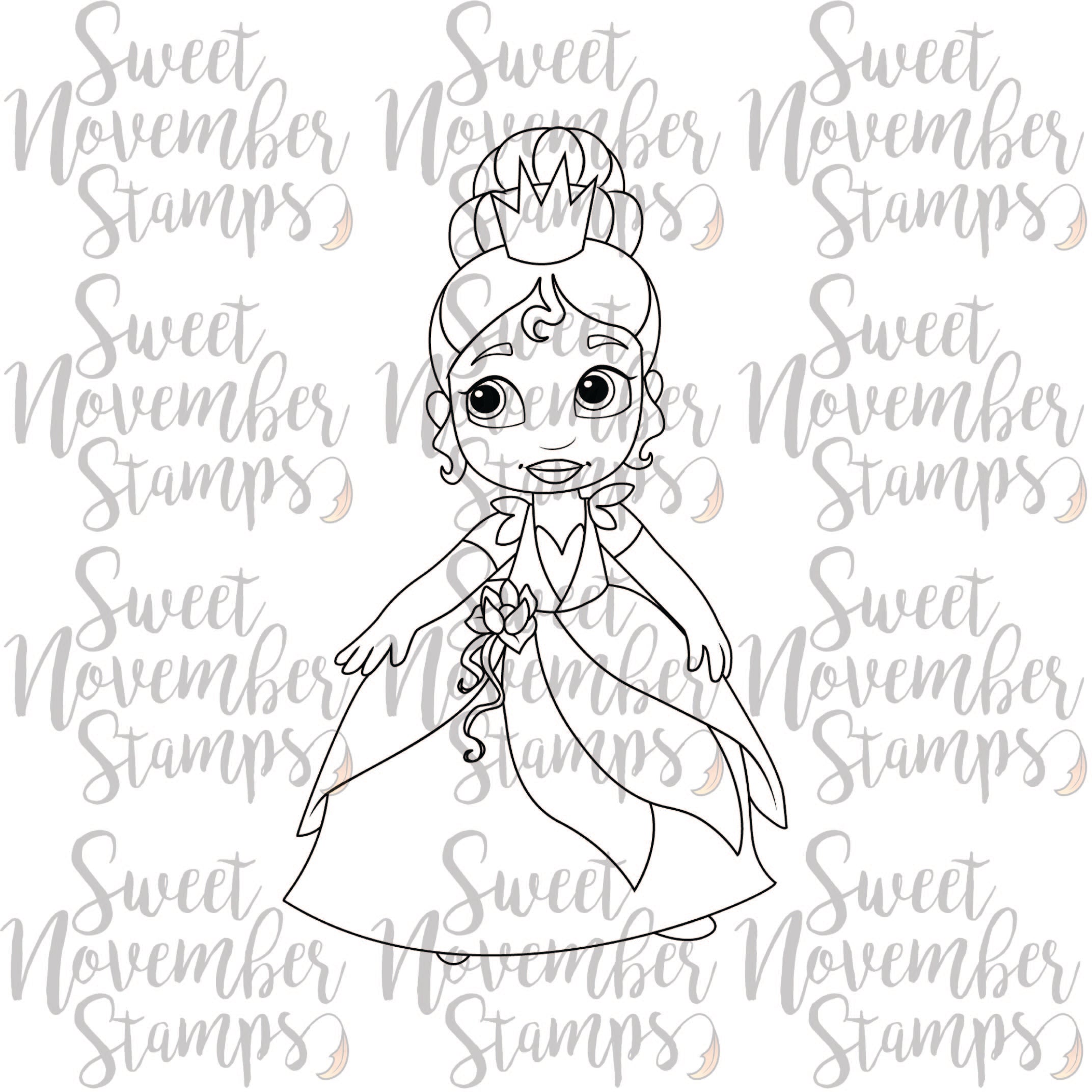 Digital Stamp - Little Princesses: Cordelia