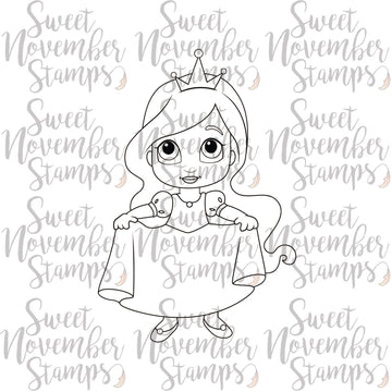 Digital Stamp - Little Princesses: Gwendolyn