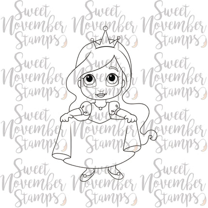 Digital Stamp - Little Princesses: Gwendolyn