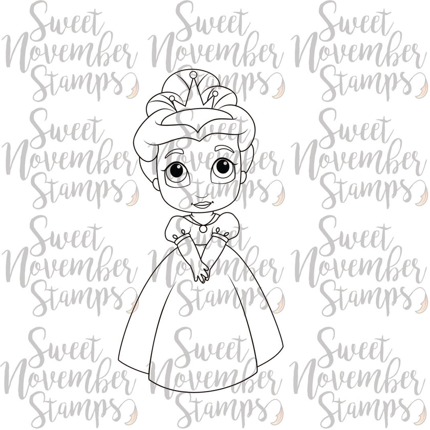 Digital Stamp - Little Princesses: Lenore