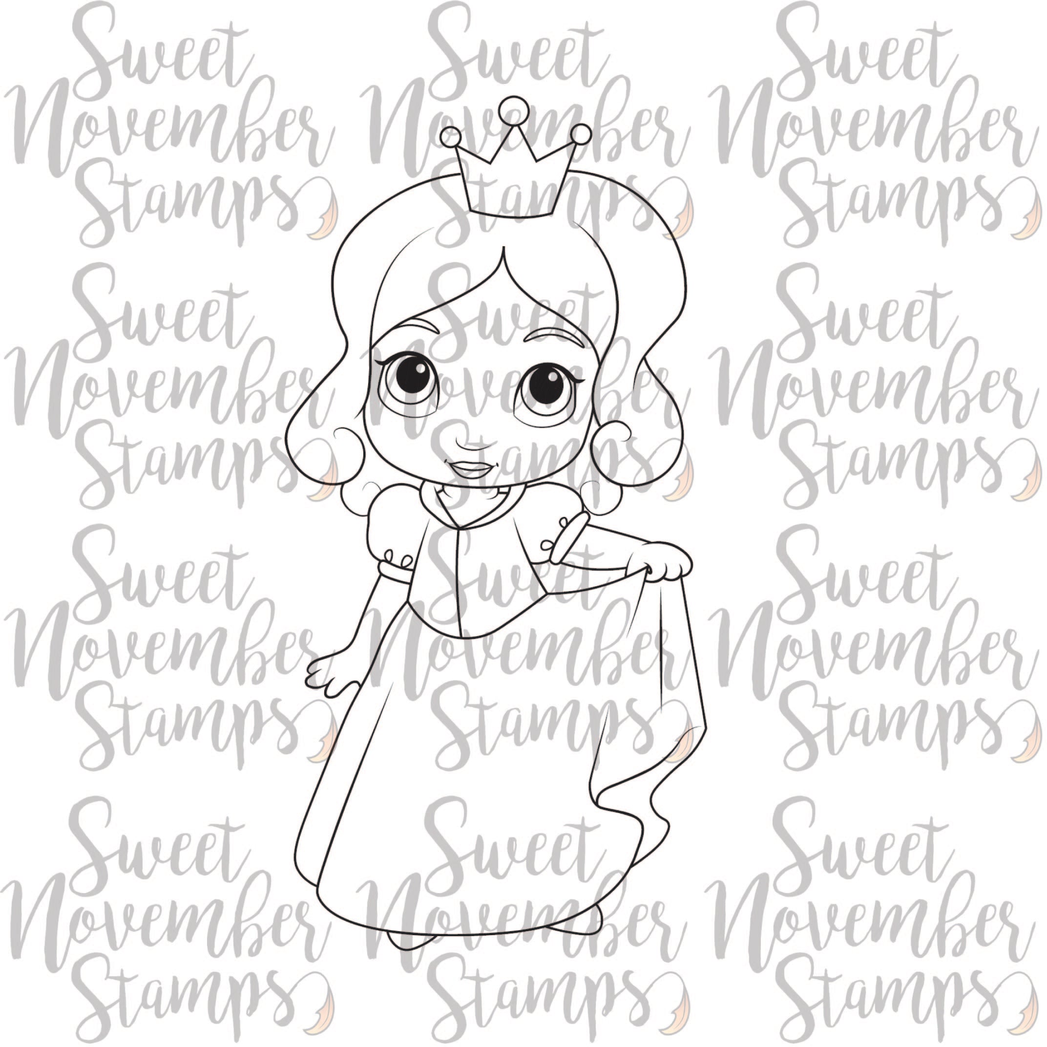 Digital Stamp - Little Princesses: Margriet